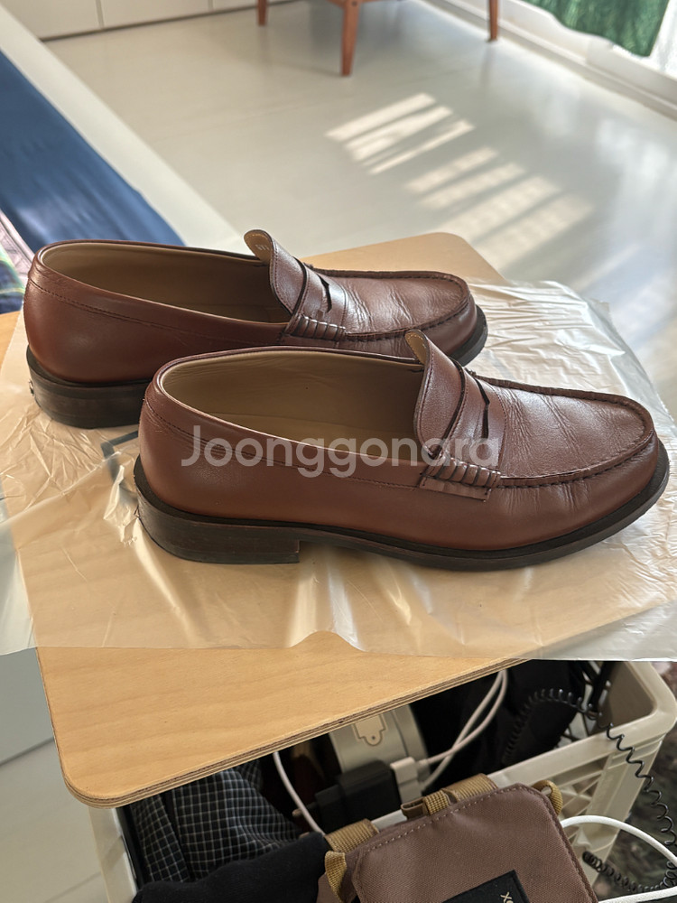 파사드패턴 빈티지 페니로퍼 tan (250) 팝니다.--1