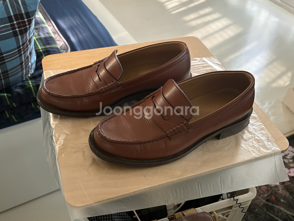 파사드패턴 빈티지 페니로퍼 tan (250) 팝니다.--2