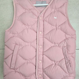 여아 패딩 조끼 120 블루독