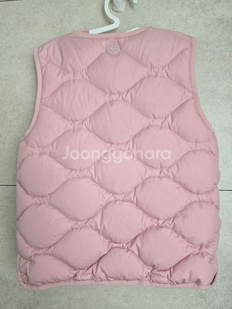 여아 패딩 조끼 120 블루독--1