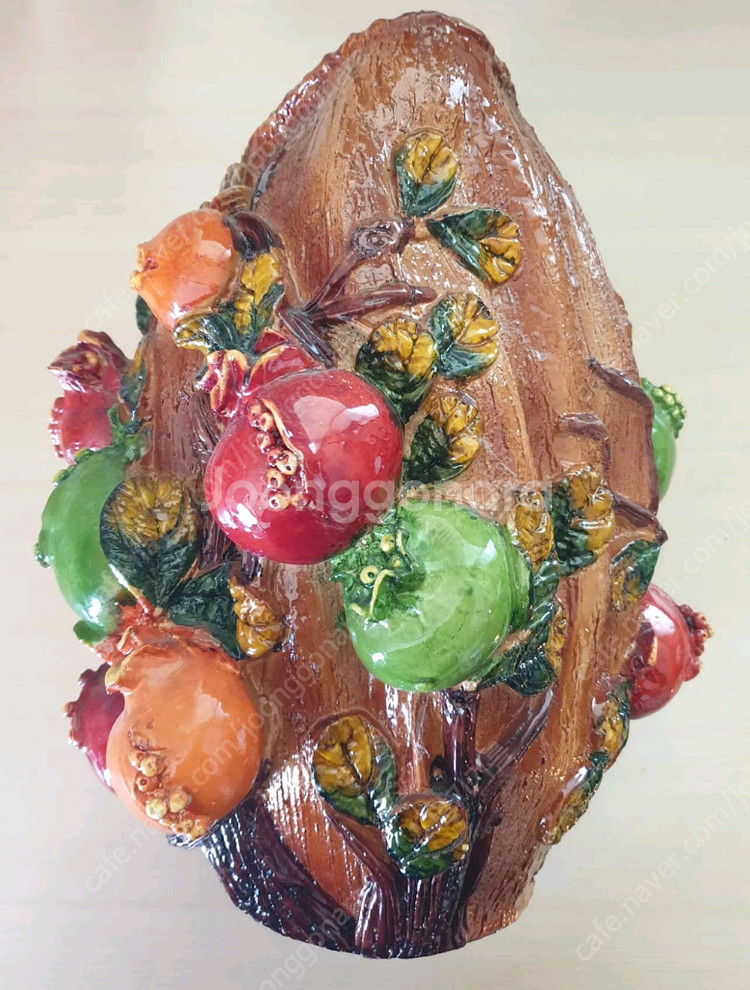 대전-목판액자 화병--5