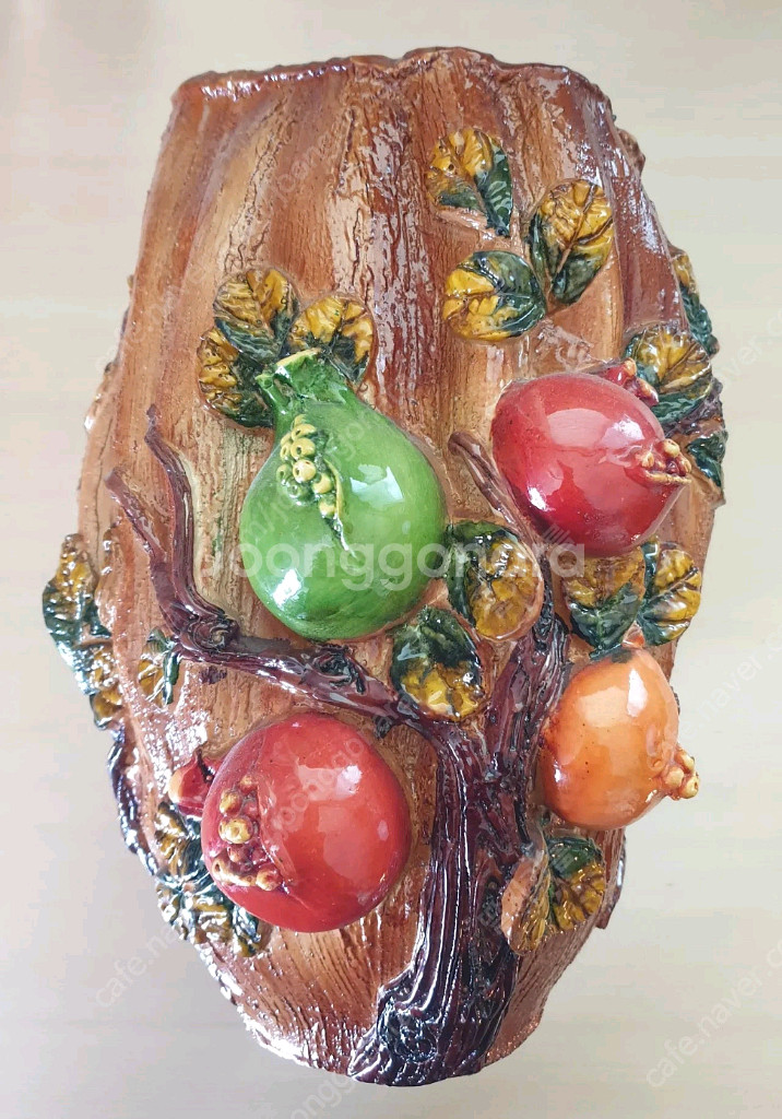 대전-목판액자 화병--6