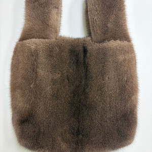 밍크 모피 토트백