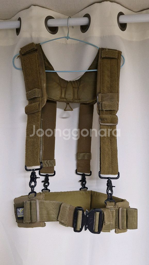 아틀라스46, ATLAS46 서스펜더 V2 + 요크 패드 + 헤비밸트 + 오스트리알핀 버클 세트 판매 합니다.--0