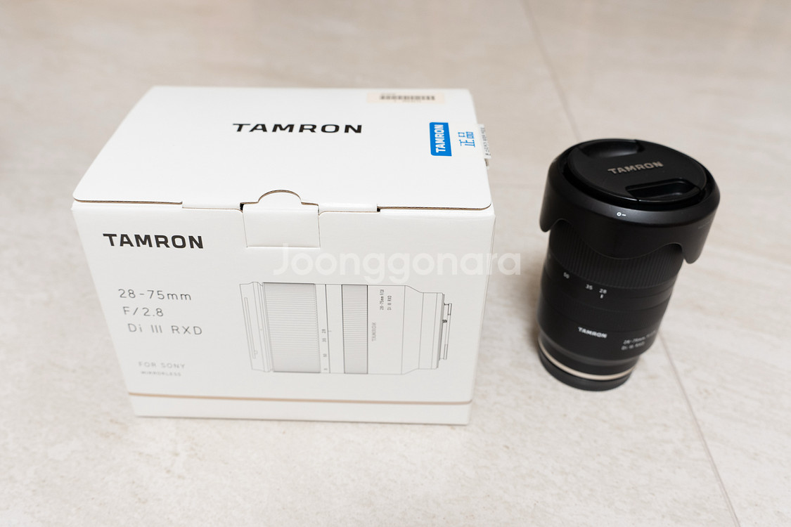 탐론 28-75mm F2.8 소니 FE 마운트 렌즈--0