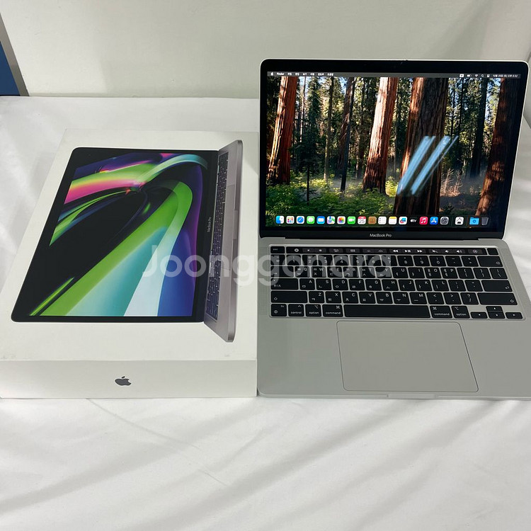 맥푹프로13 터치바 M1 A2338 배터리97%--0