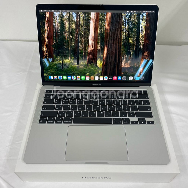 맥푹프로13 터치바 M1 A2338 배터리97%--1