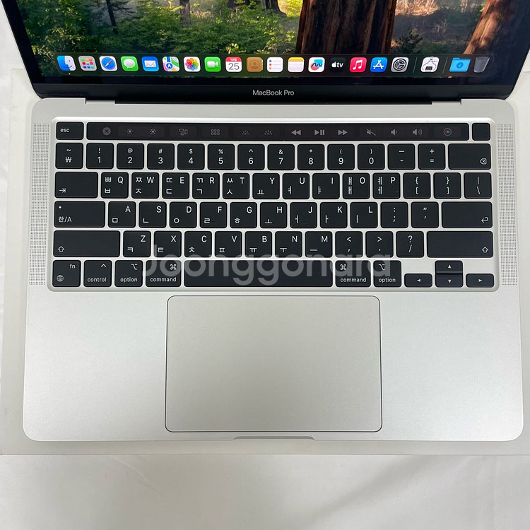 맥푹프로13 터치바 M1 A2338 배터리97%--2