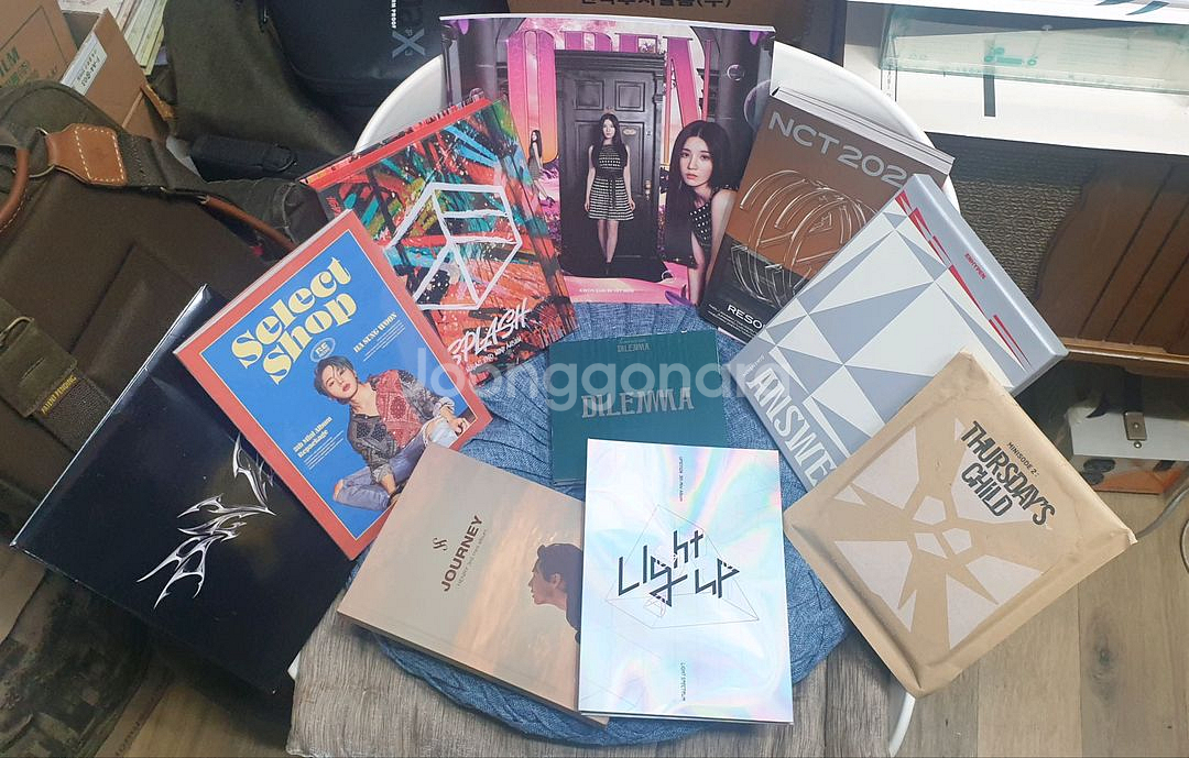 K-POP 아티스트 앨범 컬렉션 한국 가요 음반 CD 10장 미사용 가수 아이돌--0