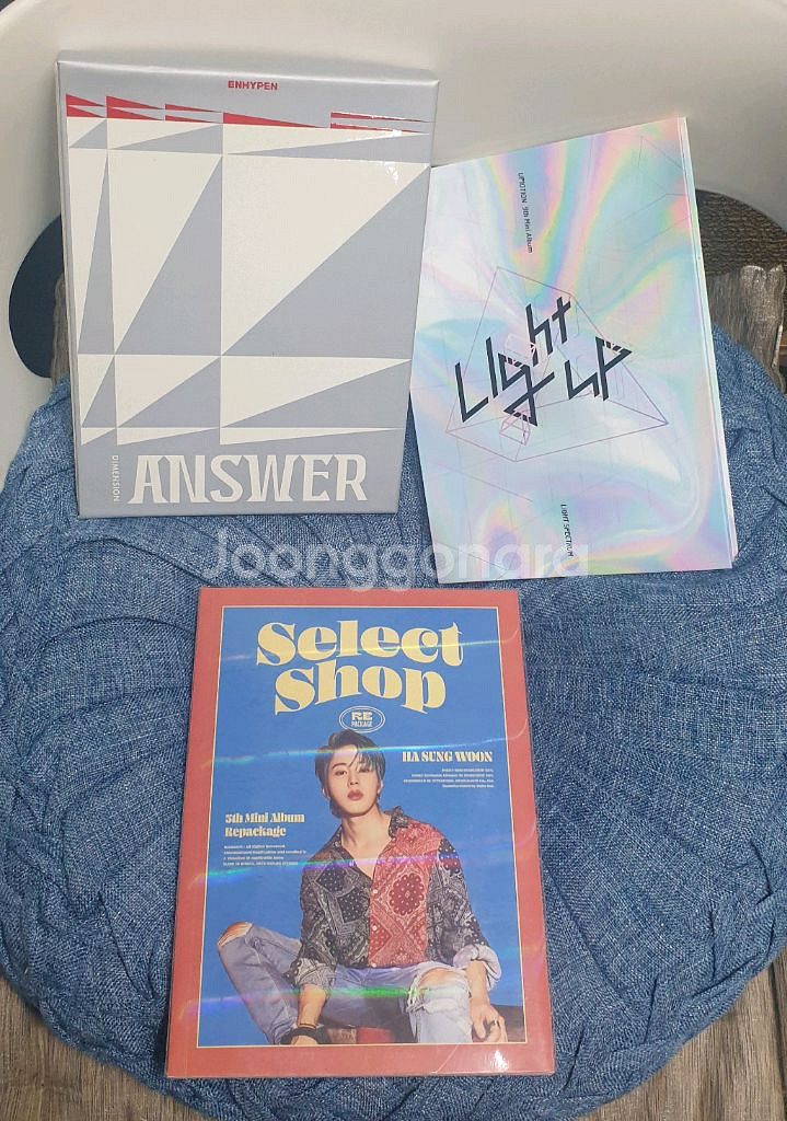 K-POP 아티스트 앨범 컬렉션 한국 가요 음반 CD 10장 미사용 가수 아이돌--3