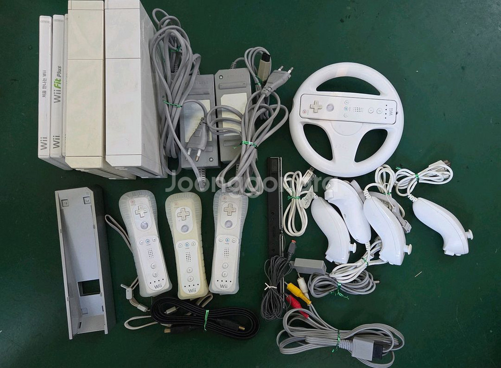 닌텐도 Wii 게임기 세트--0