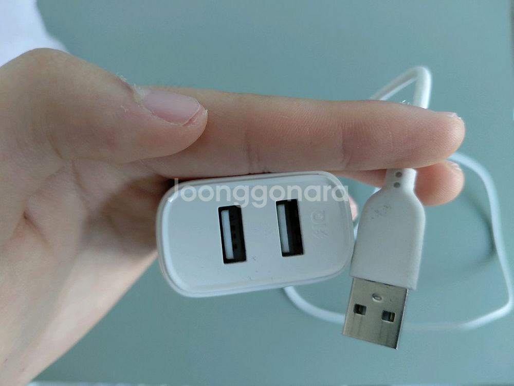 애플 정품 24W 아이폰 8핀 충전기--1