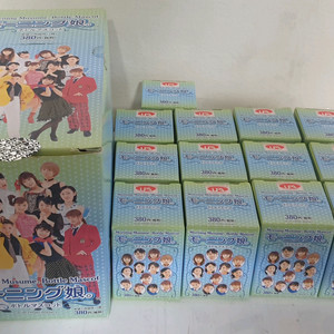 2002년 일본 판매 한정판 모닝구무스메 보틀캡 피규어 13종 완세트 고전완구