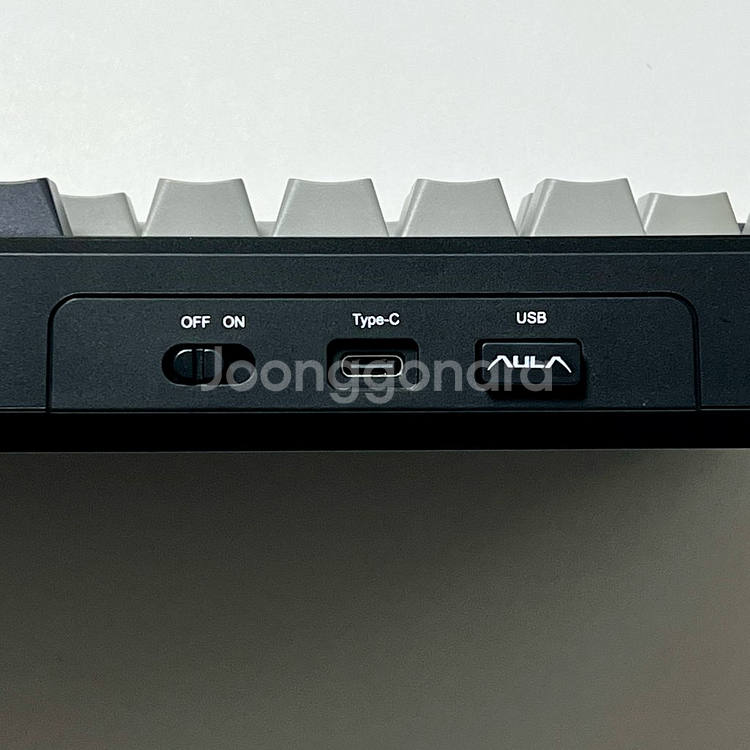 독거미 F108 Pro 키보드 블랙옐로우 그린축(리퍼축) 새거--5