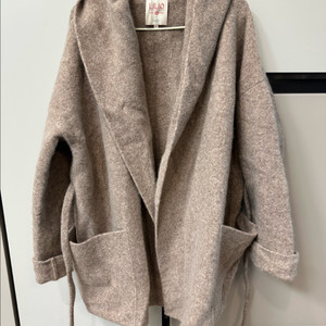 오일릴리 숄카라 니트코트 L사이즈