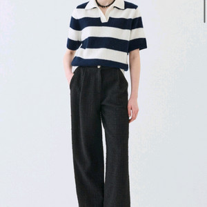 랑방스트라이프 니트