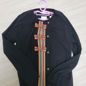 버버리키즈 반팔 가디건 세트 12y