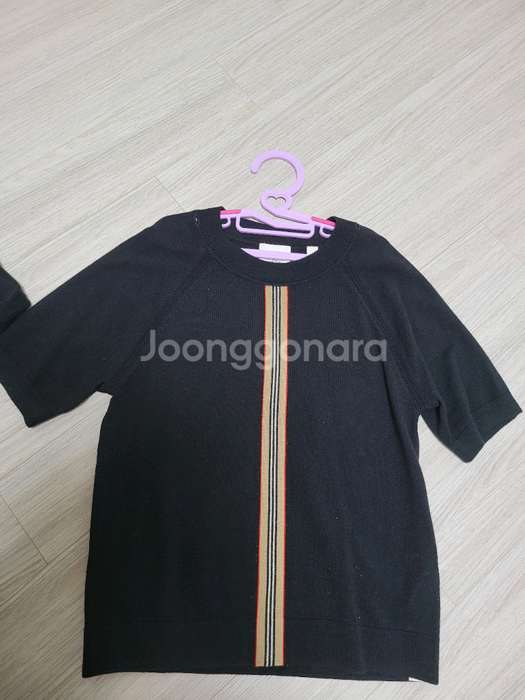 버버리키즈 반팔 가디건 세트 12y--2