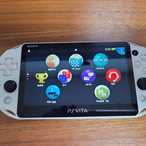 PS비타 2세대 글레이셔 화이트 A급+128gb