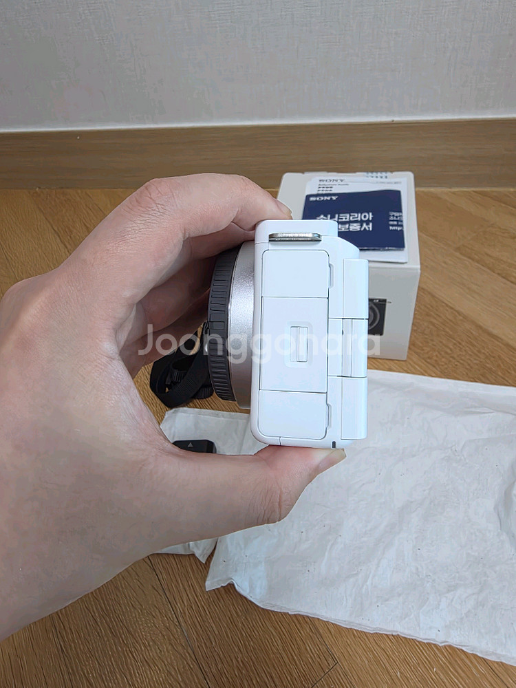 소니 zv-e10m2 / zv-e10 2세대 신형 화이트 바디--4