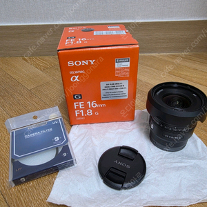 소니 sel16f18g (16mm f1.8) / sel24f28g (24mm f2.8)