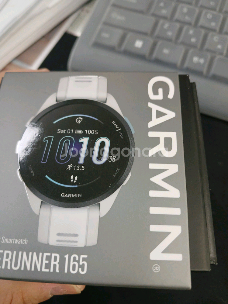 가민 포러너 165 화이트--2