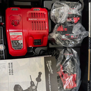 밀워키 m18 fpd3-502x 해머드릴 세트