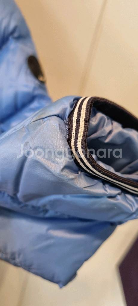 남아 뉴에라 거위털오리털패딩 등130~140--6