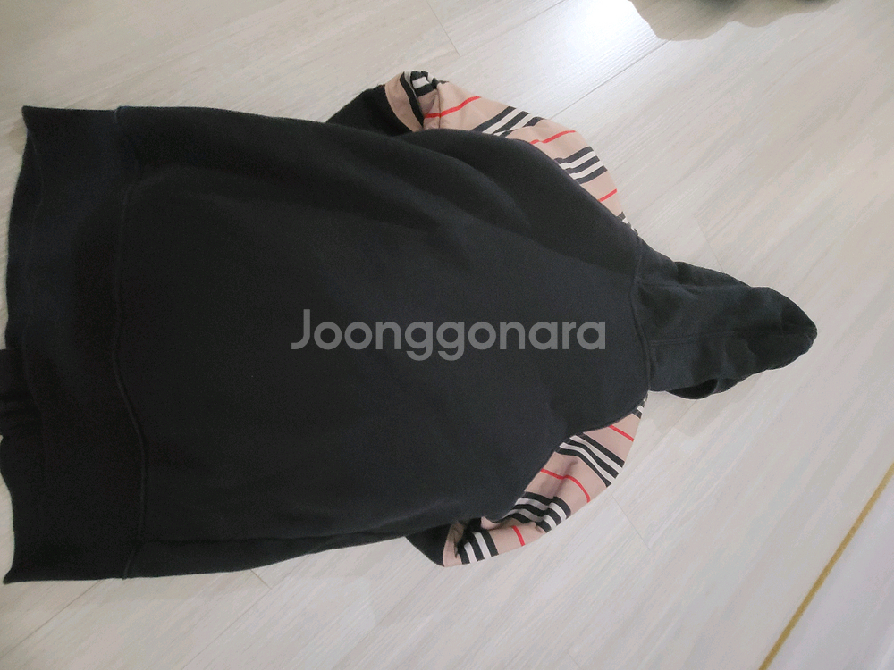 버버리 키즈 후드집업 12y--2