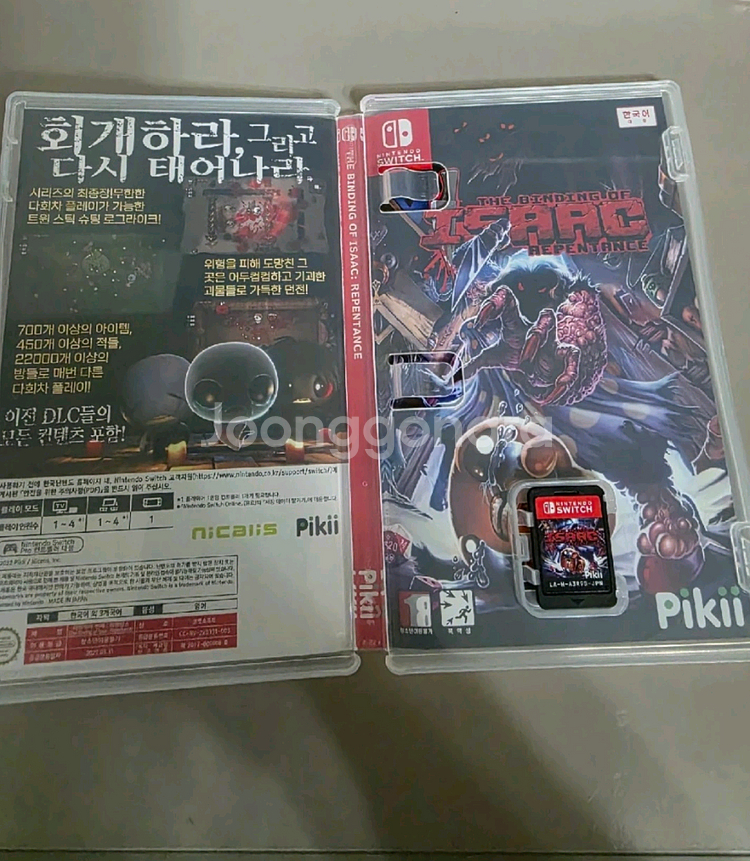 닌텐도 스위치 더 바인딩 오브 아이작 리펜턴스 한국어판The Binding of Isaac--0