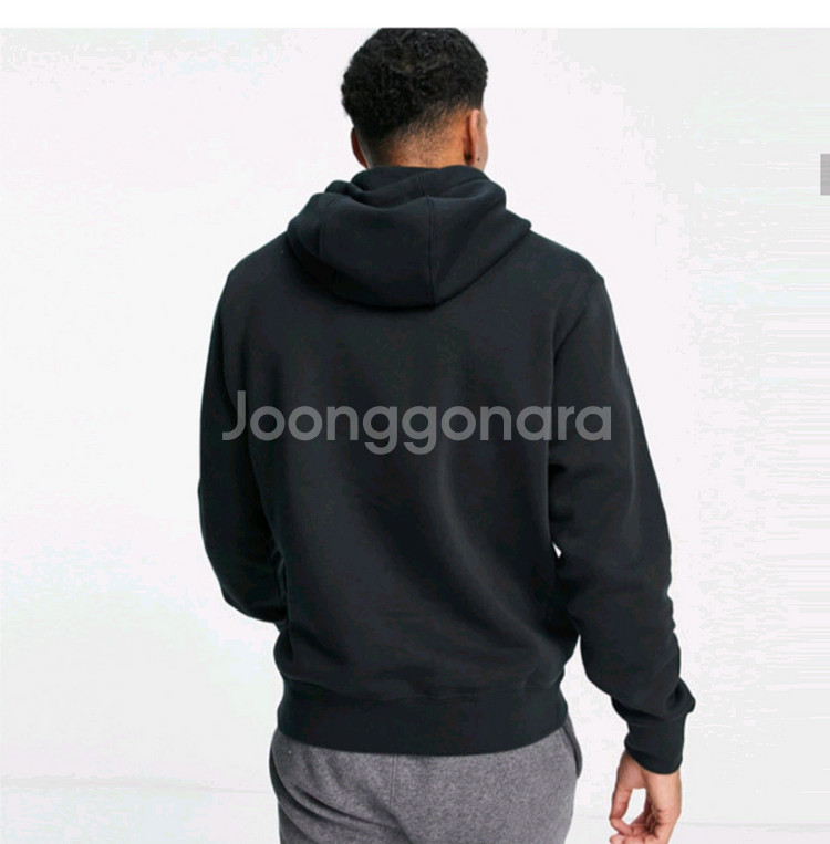 나이키 기모 후드티--1