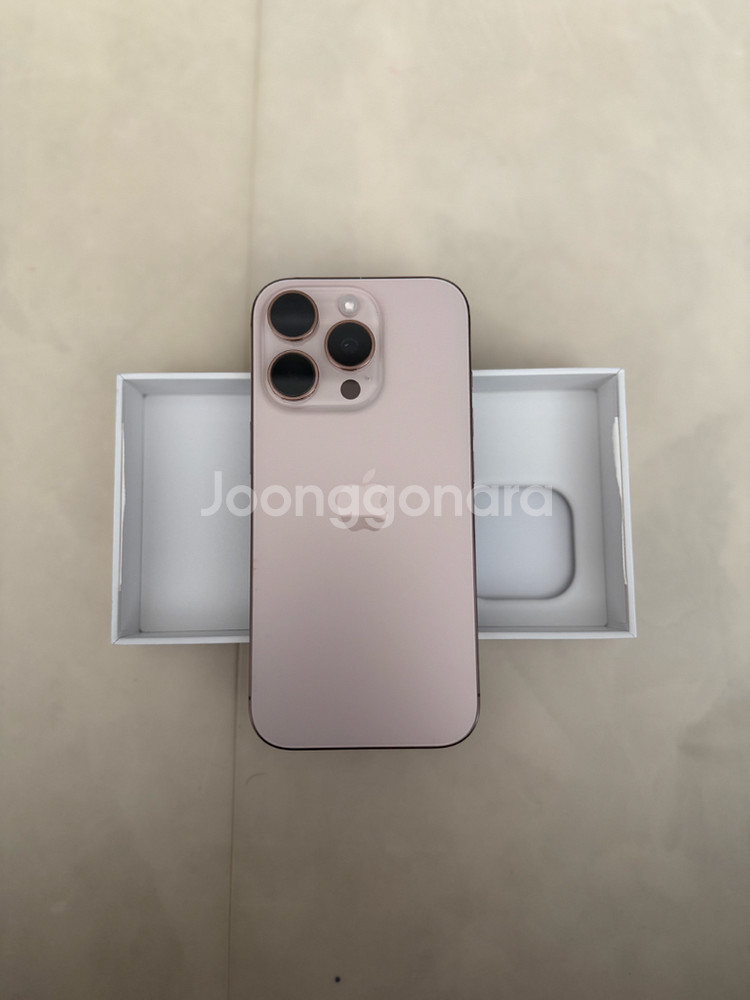 아이폰16프로 512GB 데저트 티타늄 + 애플케어--7