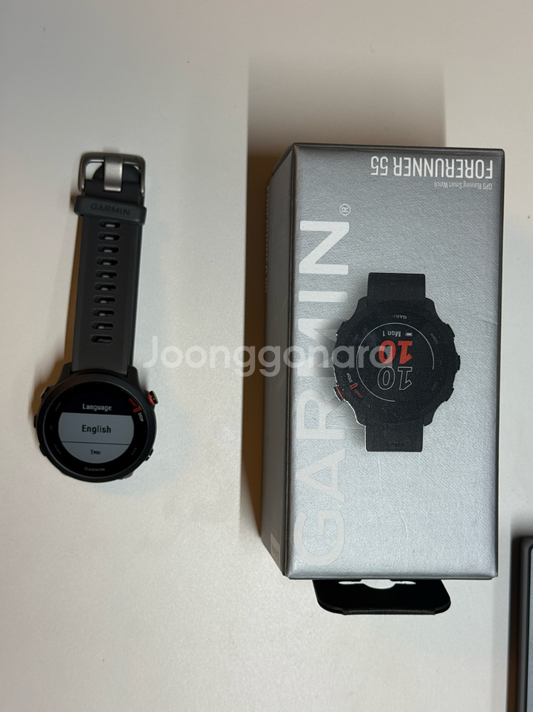 가민 포러너 55 러닝워치 블랙 신동급--1