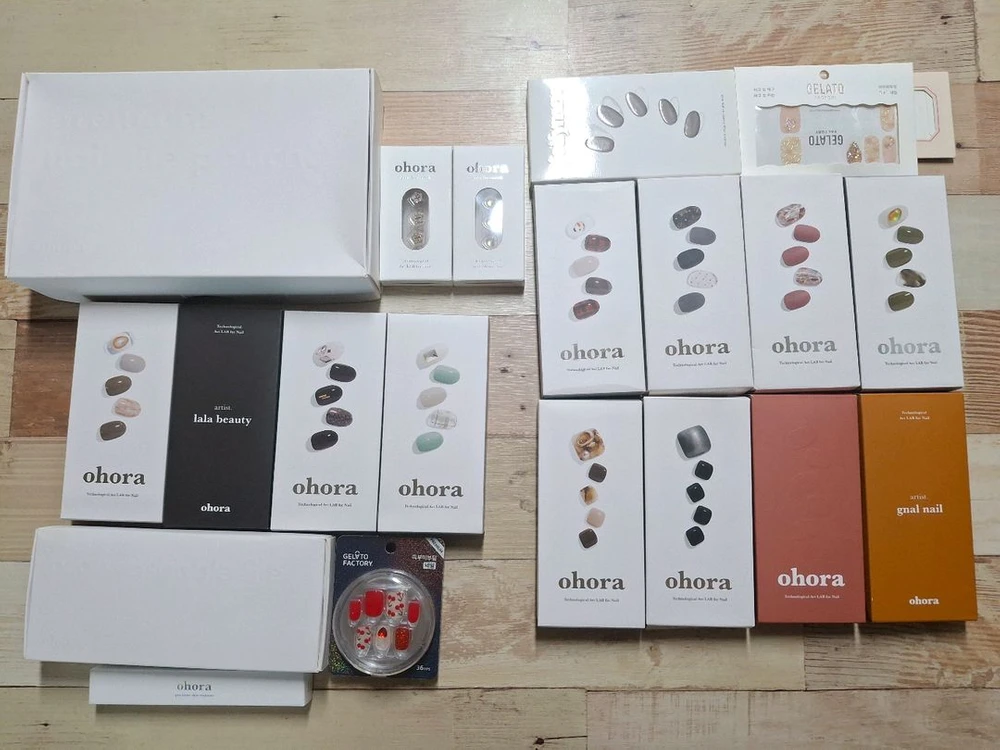 오호라 네일아트 세트 이미지