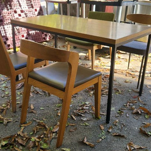 고급테이블 카페형의자 원목4인세트16개 2인8세트일괄