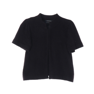 [M]클럽모나코 앙고라토끼털80% 브라운 반팔 앙고라 가디건