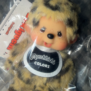 몬치치 컬러스 레오파드 호피 키링 새상품