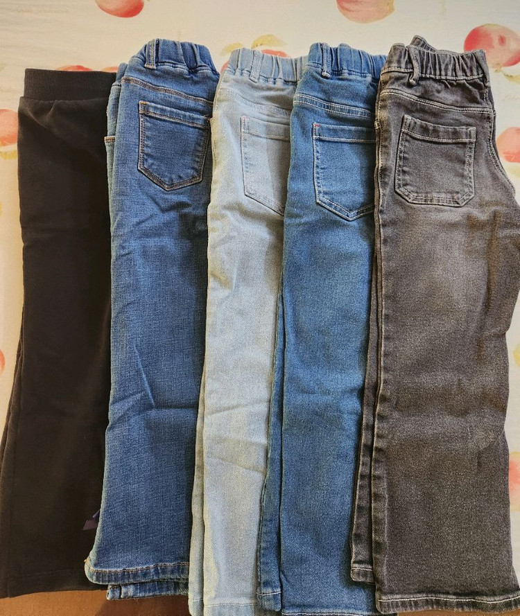 여아바지 5벌--0