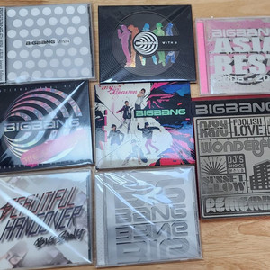 빅뱅 앨범들