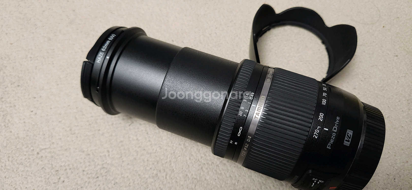 캐논 EFS 탐론 18-270 VC PZD b008 TS 렌즈 팝니다--4