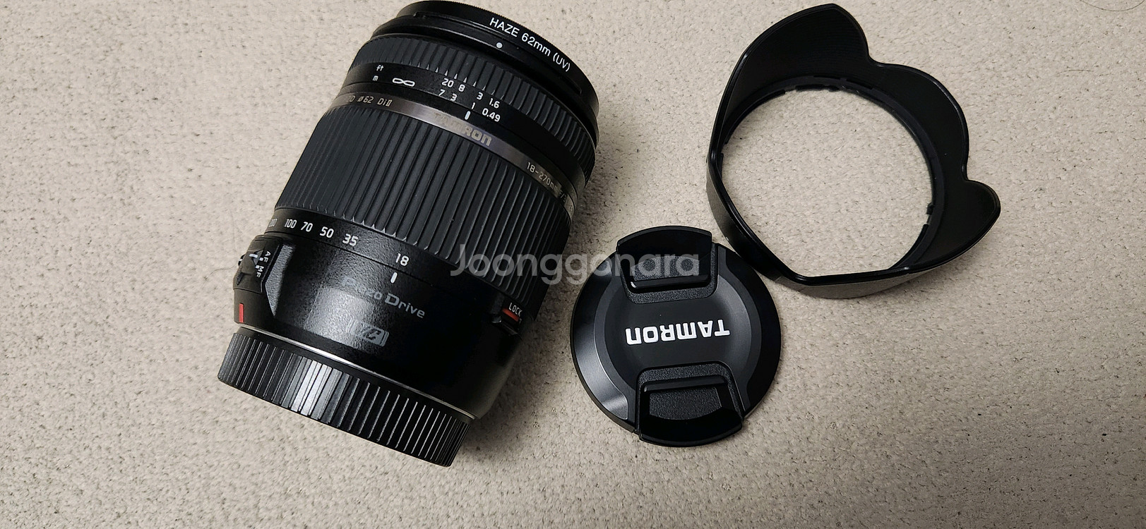 캐논 EFS 탐론 18-270 VC PZD b008 TS 렌즈 팝니다--3