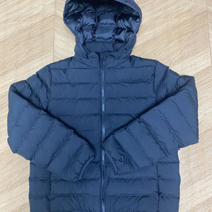 유니클로 키즈 워셔블파카 160 블랙