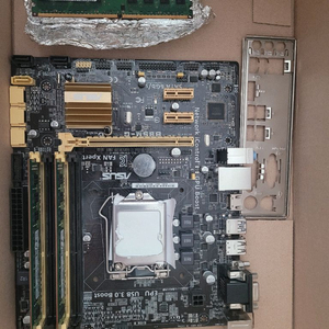 ASUS H87M-PLUS + 8GB DDR3 메모리 세트