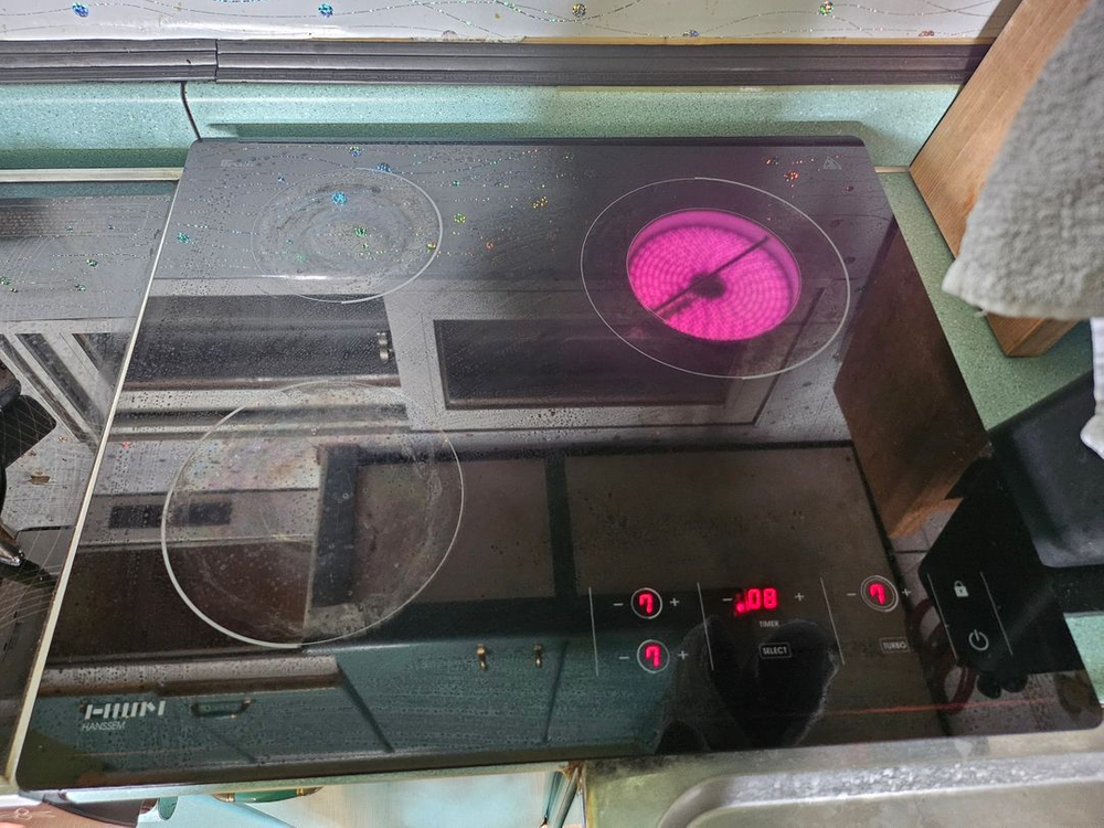 한셈 3구 전기레인지 판매합니다.--1