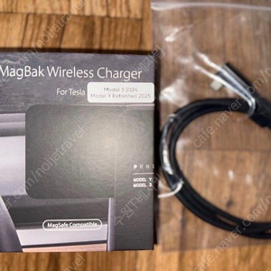 테슬라 모델3하이랜드/모델Y주니퍼 MagBak(맥박) 무선충전기