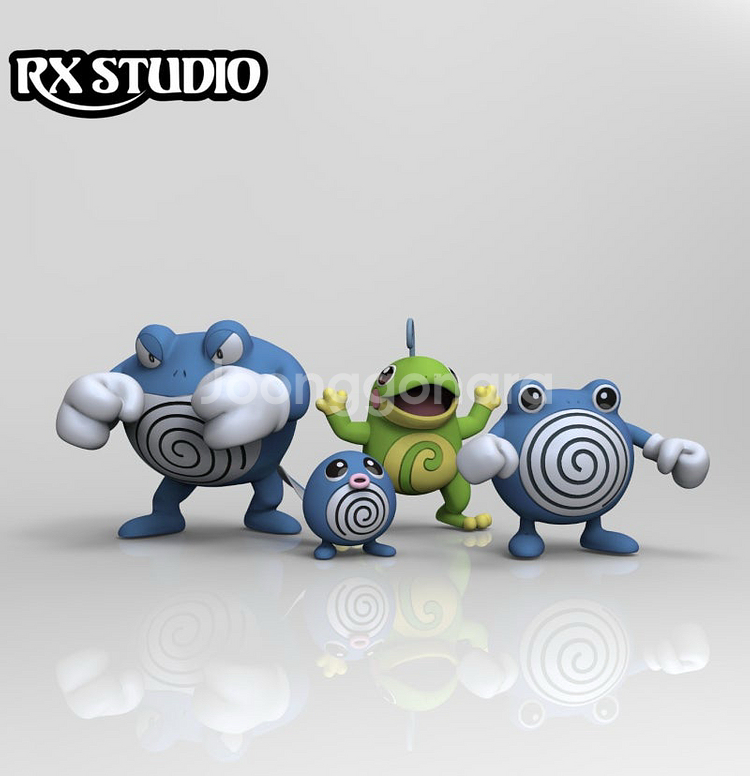 포켓몬 스케일월드 레진 Rx강챙이--0