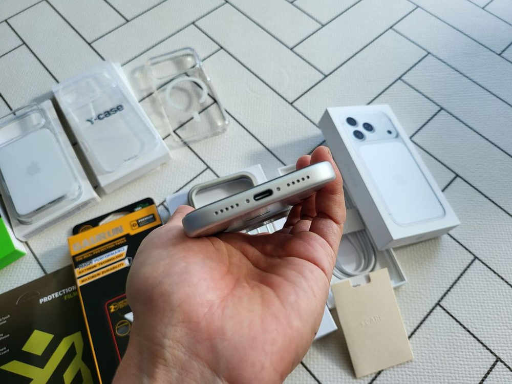 아이폰17프로 실버 17프맥 실버와 교환--5