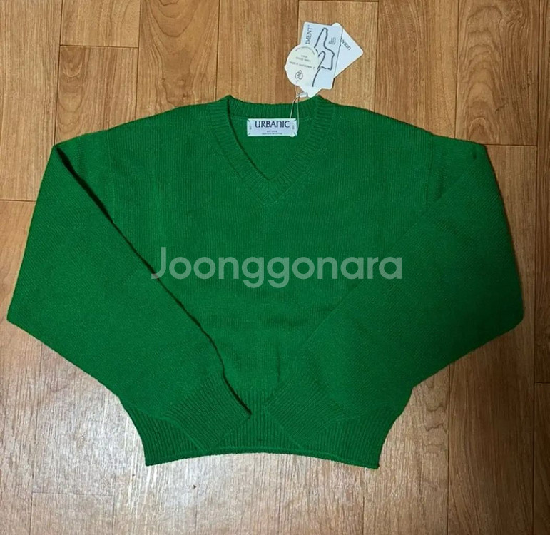 얼바닉30 브리티시 울 니트 - 그린--9