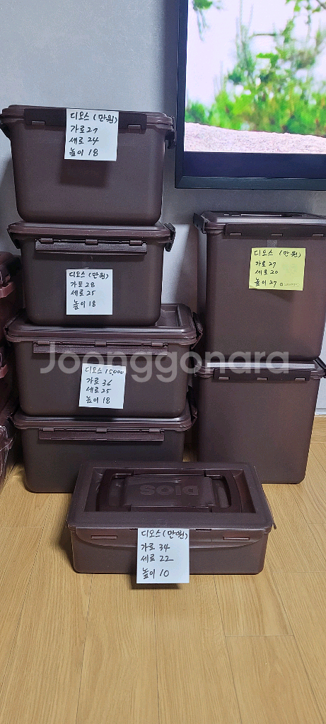 딤채, 디오스 엘지 일반용 김치냉장고에 호환 가능한 김치통--3