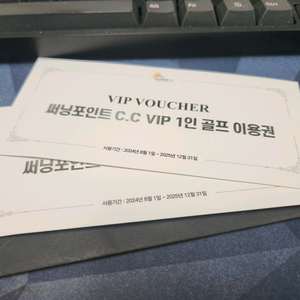 써닝포인트 CC vip초대권 2매